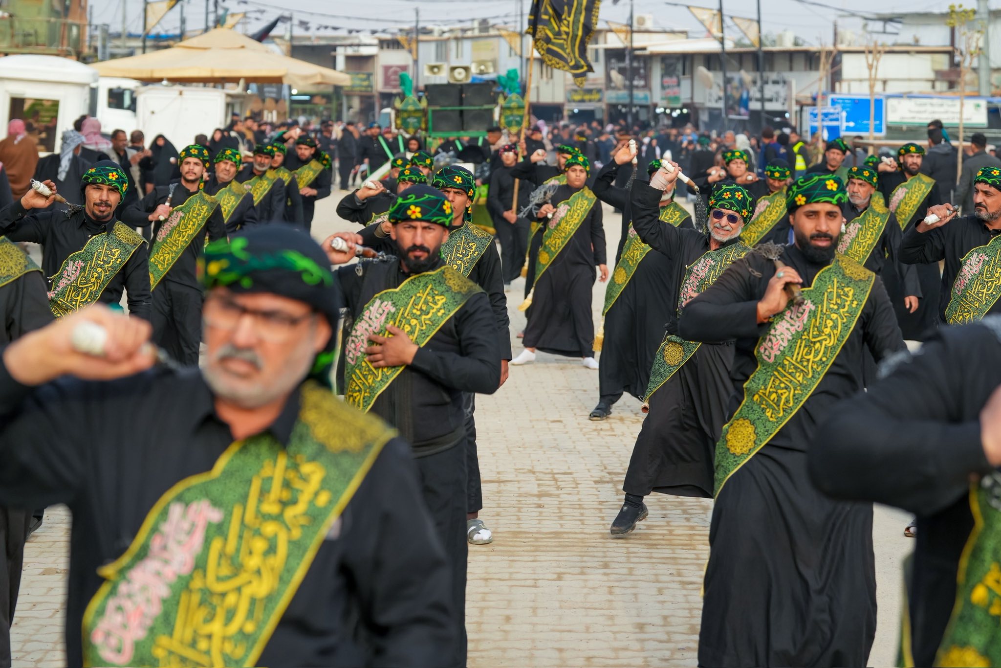 İmam Hadinin (ə) şəhadəti ilə bağlı matəm mərasimi keçirilib - FOTOLAR