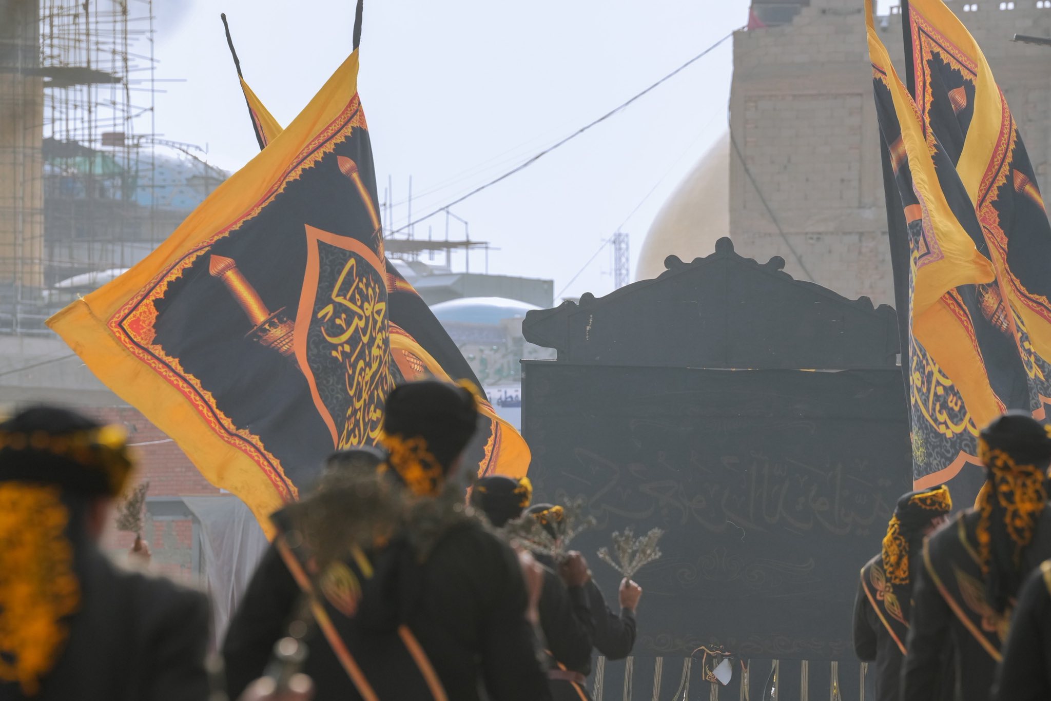 İmam Hadinin (ə) şəhadəti ilə bağlı matəm mərasimi keçirilib - FOTOLAR