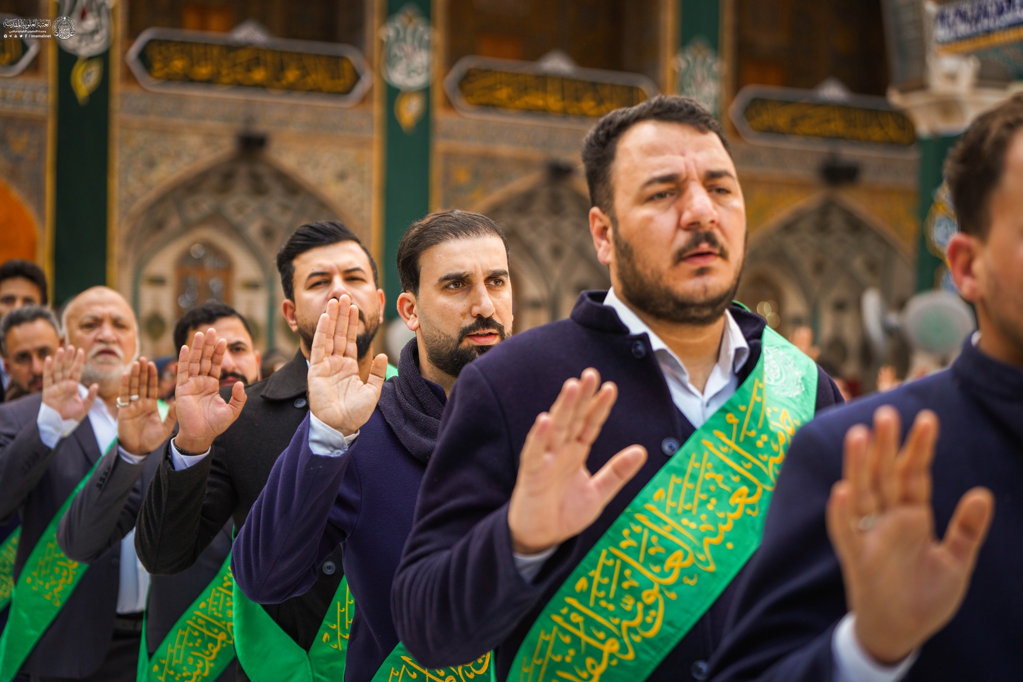 İmam Əli (ə) Ziyarətgahında İmam Zaman (ə) mövludu