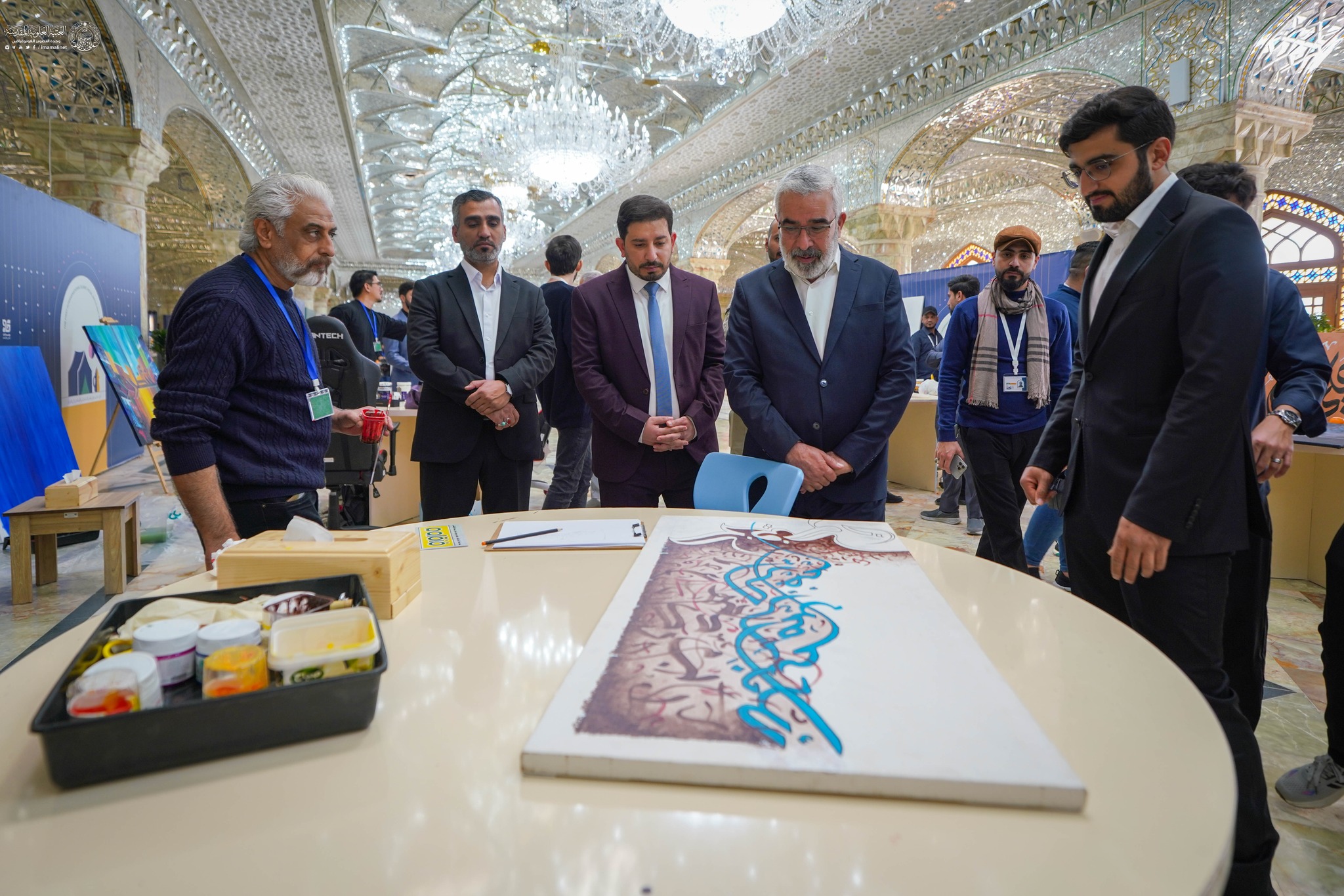 Nəcəfdə İntizar Sənəti sərgisi