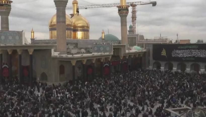 Şəhadət günündə İmam Kazimin (ə) hərəmi - FOTOLAR