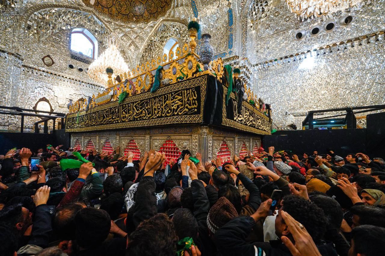 Şəhadət günündə İmam Kazimin (ə) hərəmi - FOTOLAR