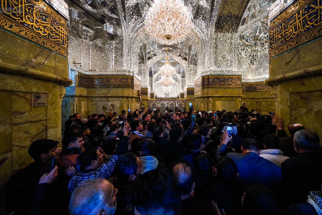 Şəhadət günündə İmam Kazimin (ə) hərəmi - FOTOLAR