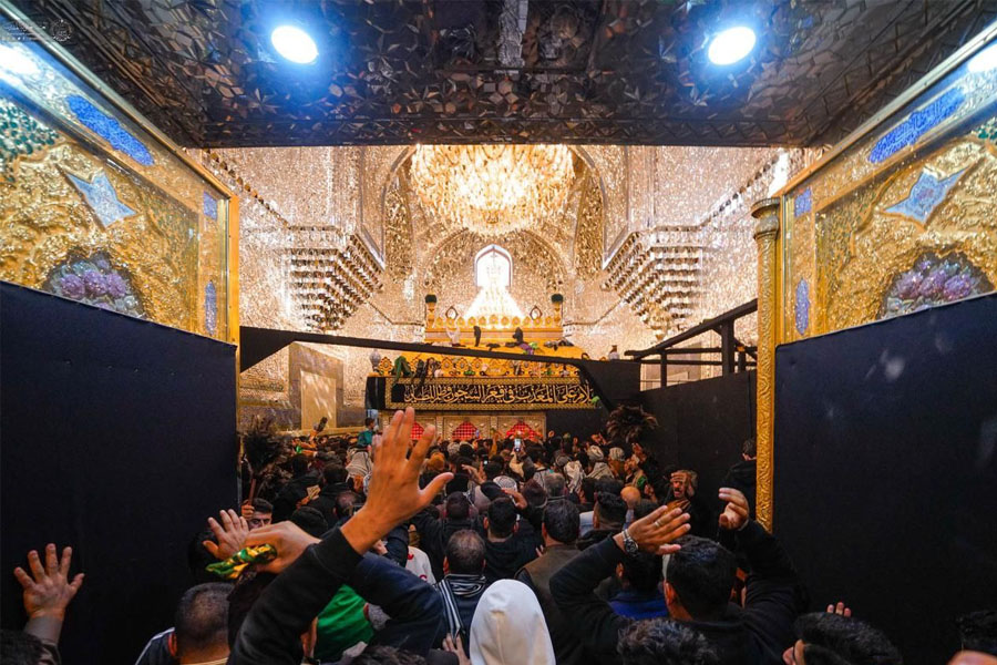 Şəhadət günündə İmam Kazimin (ə) hərəmi - FOTOLAR