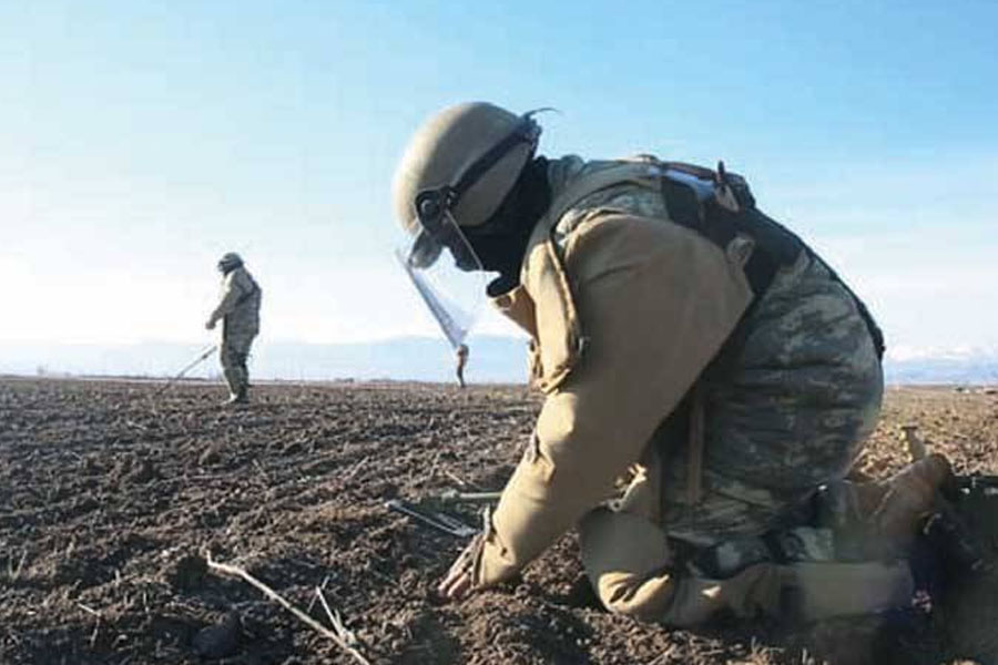 Ötən həftə 2052,5 hektar ərazi minalardan təmizlənib