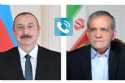 İlham Əliyev Məsud Pezeşkianı təbrik edib