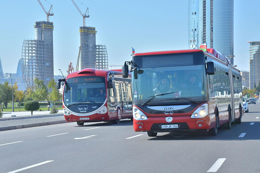 163 avtobusun hərəkət intervalında gecikmələr var