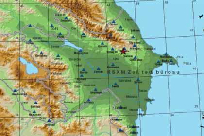 Ağsuda zəlzələ olub