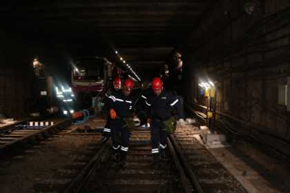 FHN metronun “Neftçilər” stansiyasında təlim keçirib