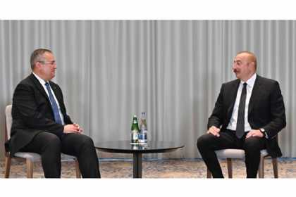İlham Əliyev Rumıniyanın Baş naziri ilə görüşüb