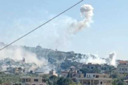 İsrail Livanın cənubunda ağ fosfordan istifadə edib