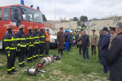 Siyəzəndə mülki müdafiə məşqi keçirilib