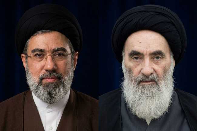 Ayətullah Sistanidən Ayətullah Müctəba Xameneiyə