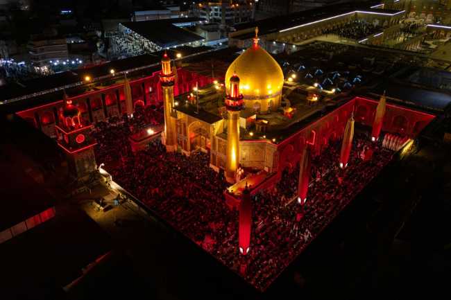 Nəcəfül Əşrəfdə Qədr gecəsi - FOTOLAR