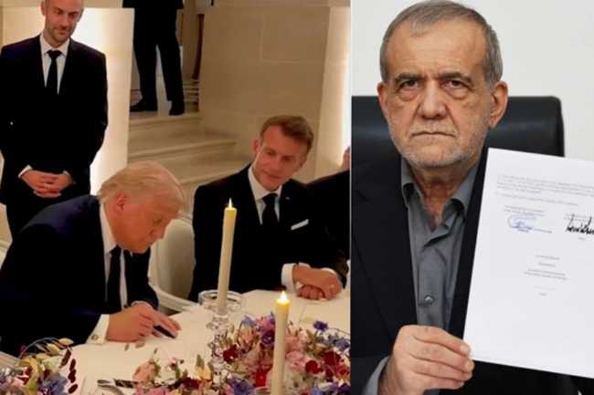 Pezeşkiyan və Tramp İslamabad sazişini rəqəmsal şəkildə imzalayıblar