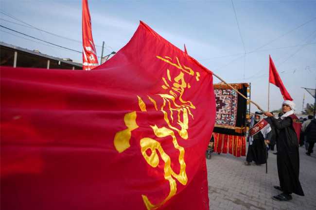 Samirrada İmam Hadinin (ə) şəhadəti ilə bağlı matəm mərasimi - FOTOLAR