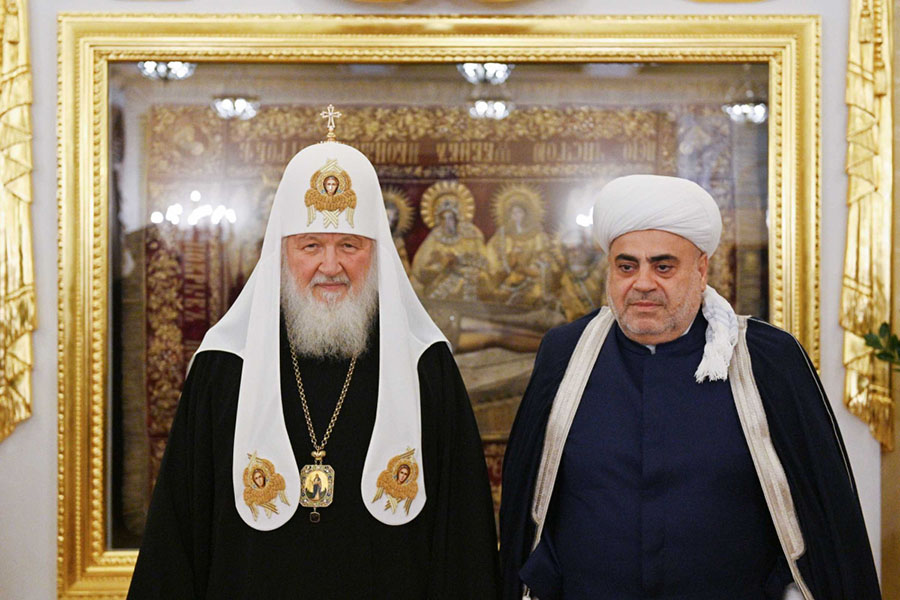 Allahşükür Paşazadə Moskvada Patriarx Kirillə görüşəcək