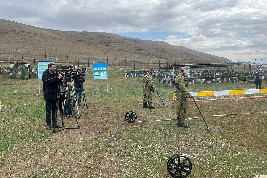 Azad edilmiş ərazilərə növbəti mediatur təşkil olunub