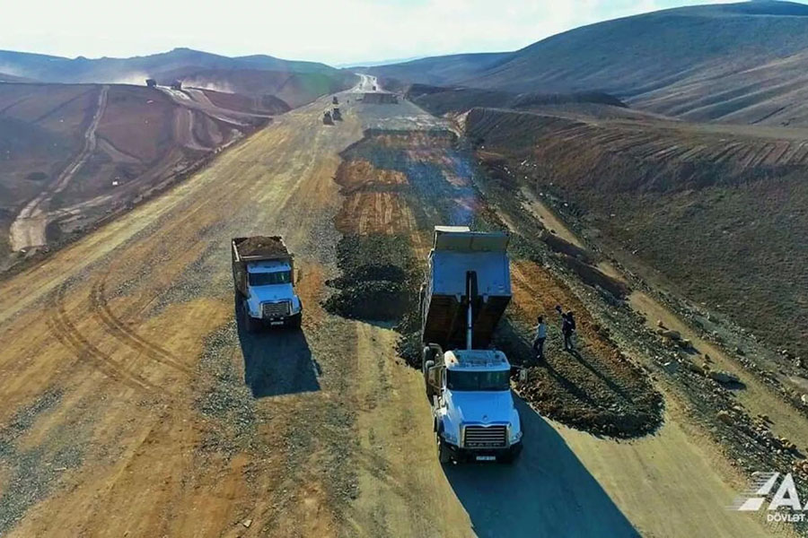 Azad edilmiş şəhərlərdə yeni küçələr olacaq