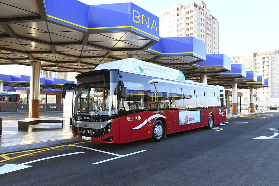 Azərbaycan Türkiyədən 25 ədəd 12 metrlik avtobus alıb