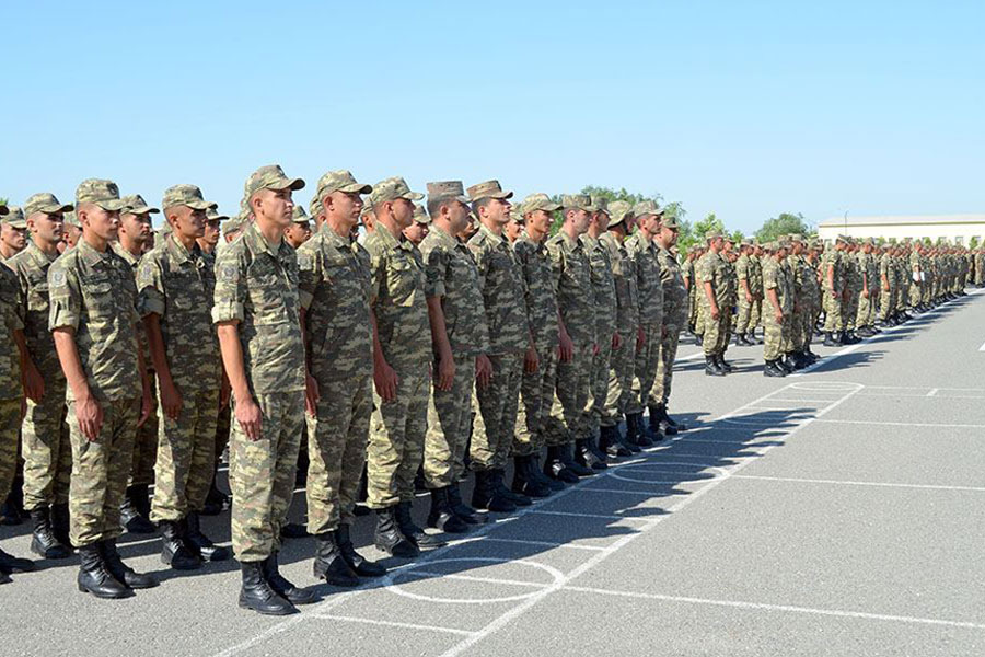 Azərbaycanda hərbi xidmətə növbəti çağırış başladı