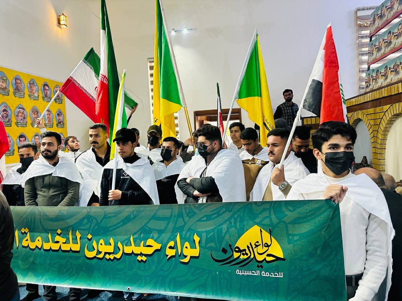 İraqda İran üçün könüllü qeydiyyatı artır - FOTO