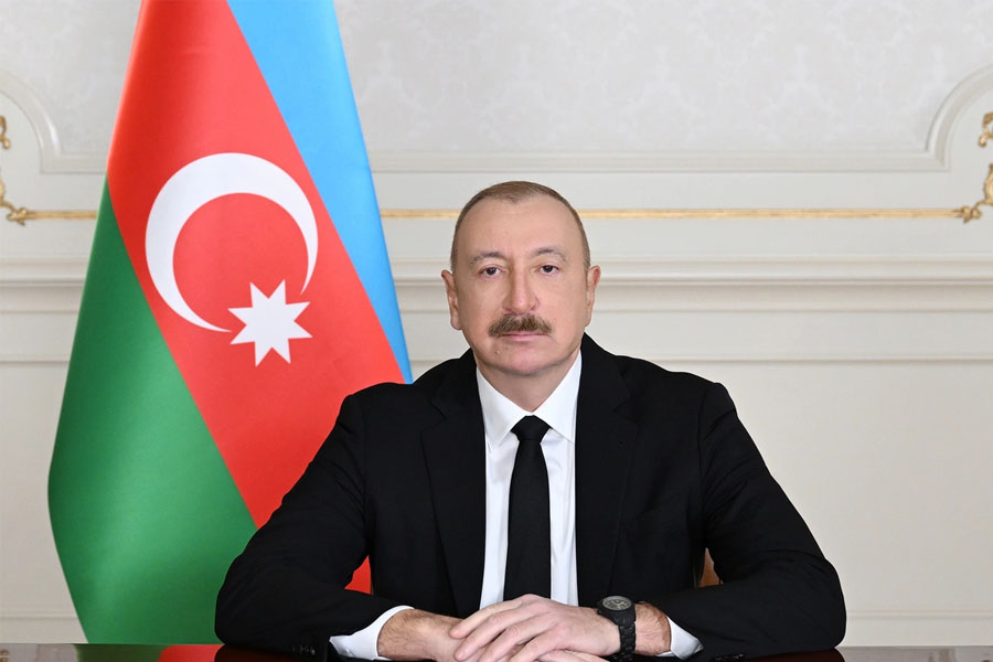 İlham Əliyev Gürcüstana səfər edib