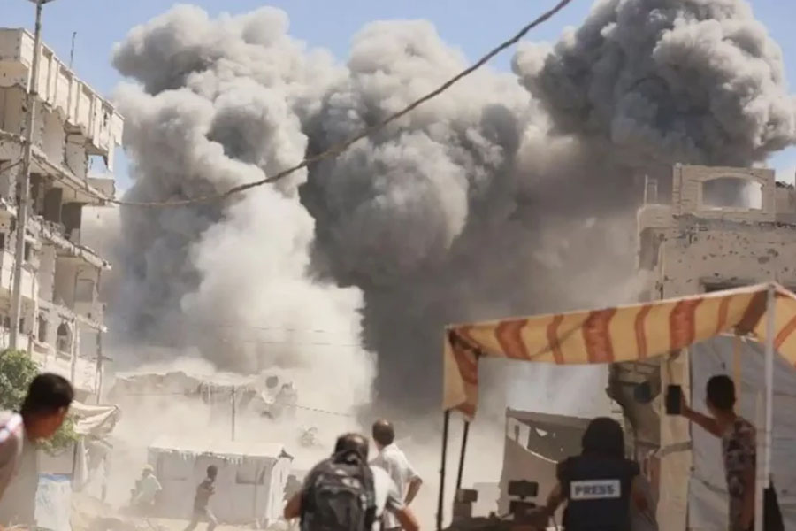 İsrail qüvvələri BMT-nin qərargahını buldozerlərlə sökdü