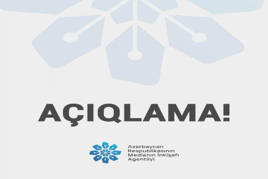 MEDİA-dan Hikmət Hacıyevin adından hazırlanan saxta videoya MÜNASİBƏT