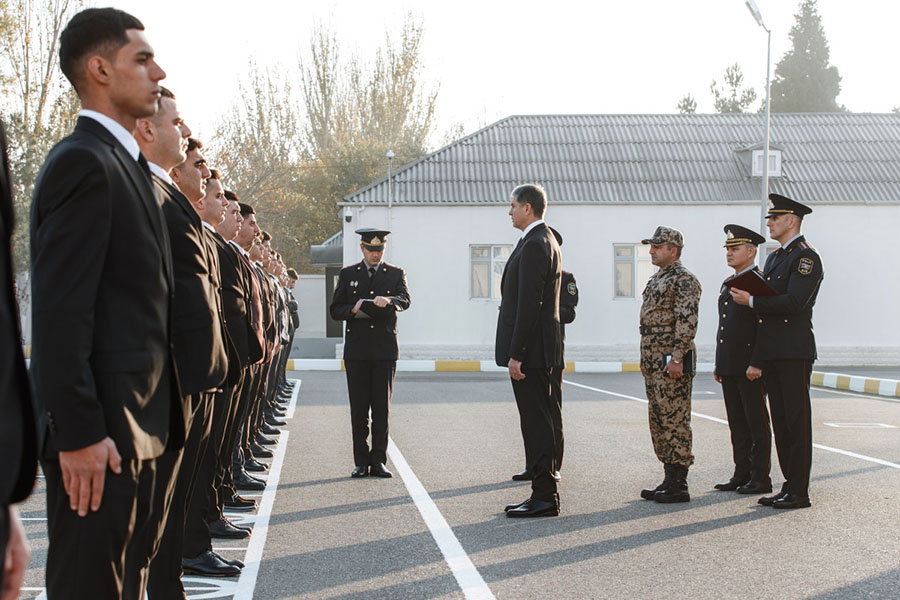 Minə yaxın müharibə iştirakçısı və şəhid ailəsi üzvü polisə qəbul olunub