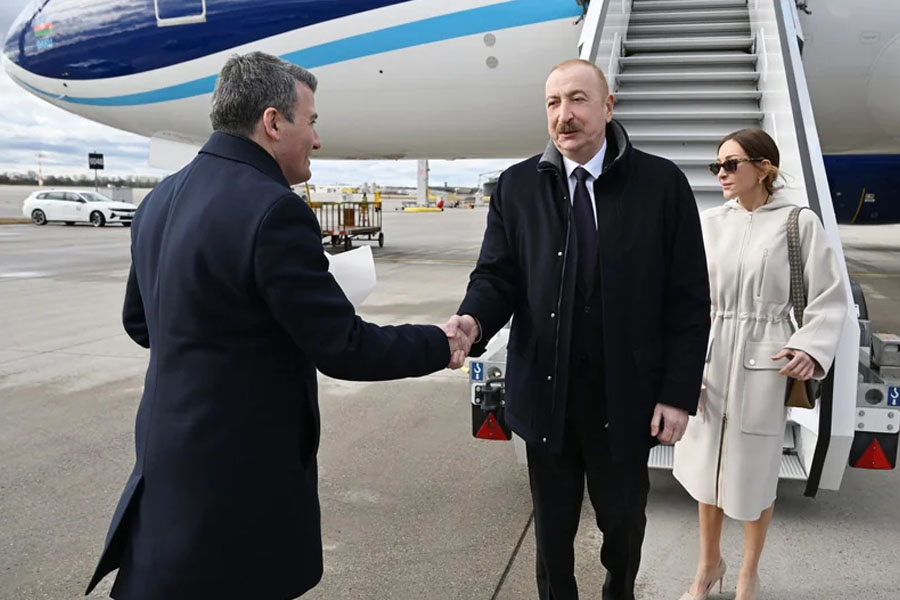 Prezident İlham Əliyev Almaniyada səfərdədir