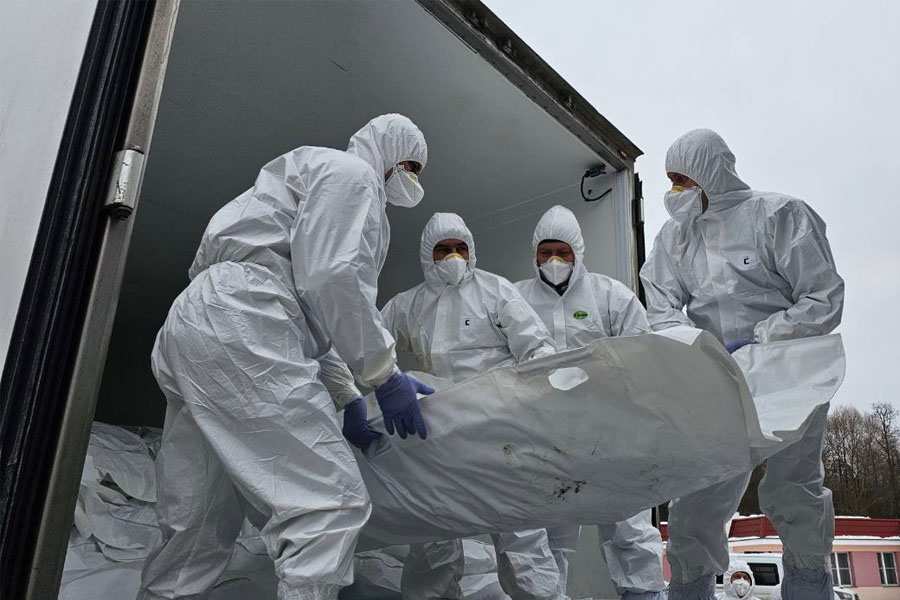 Rusiya 1000 hərbçinin meyitini Ukraynaya təhvil verib