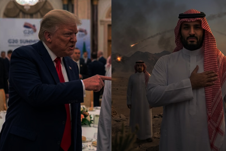 Tramp Səud vəliəhdi - Bin Salmanı çox pis təhqir etdi